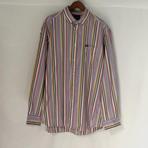 Faconnable Other - Faconnable Striped Club Deauville Button Front